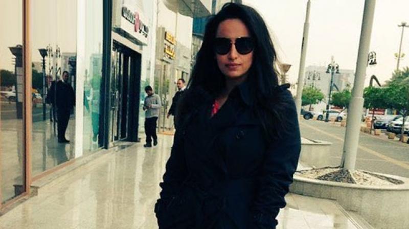 Police spokesman Fawaz al-Maiman did not name the woman, but several websites identified her as Malak al-Shehri, who triggered a huge backlash on social media after posing without the hijab in a main Riyadh street last month. (Photo: Twitter)