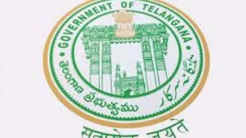 Telangana government logo.