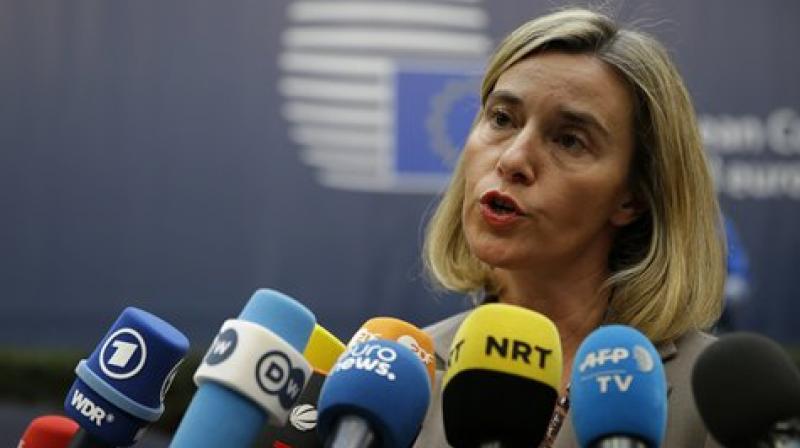 European foreign policy chief Federica Mogherini. (Photo: AP)