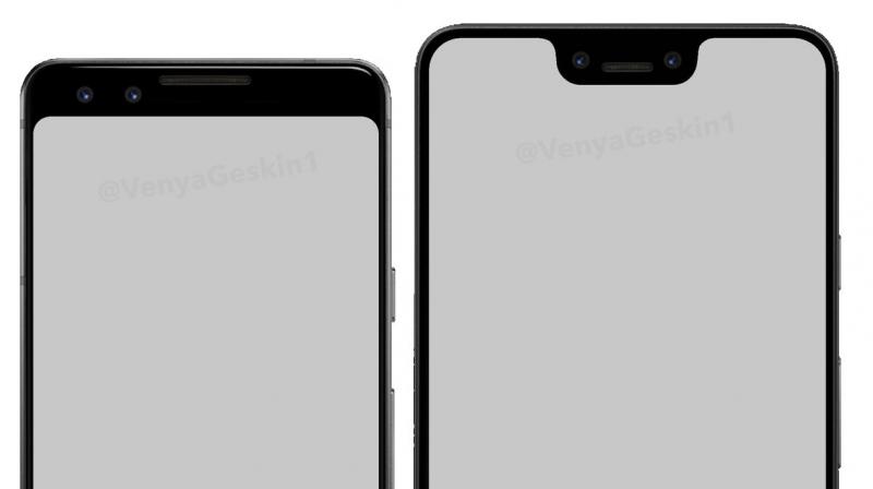 The Pixel 3 XL is expected to sport a bigger narrow-bezel display with a notch on top, which explains the native support for notches on Android P. (Photo: Ben Geskin)