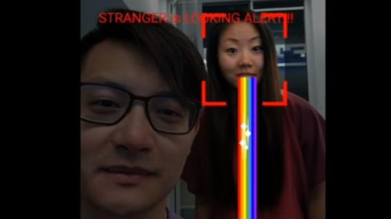 The engineers have developed a simple tool that applies the software to a smartphones front facing camera.
