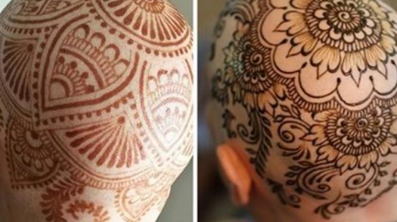 As the henna dye is plant-based, the tattoos dont pose any risk to the weakened immune systems of those opting for such body decoration. (Photo: Instagram/ @sarahennaseattle)