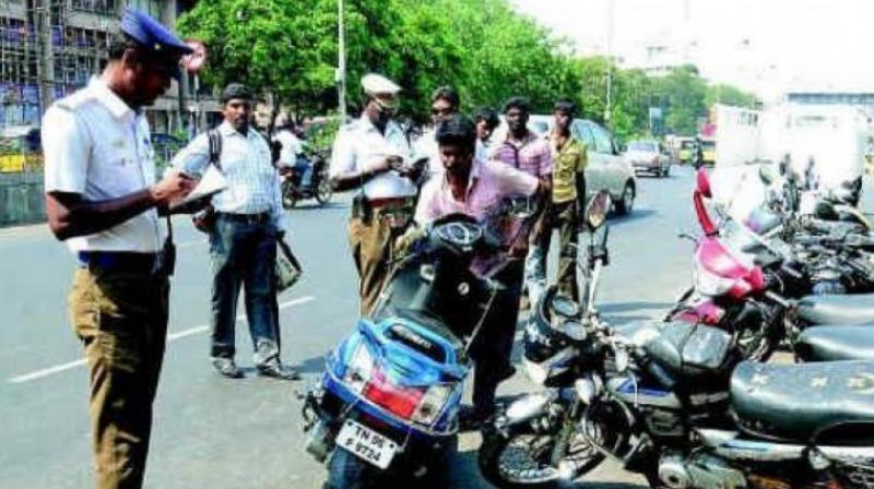 The licence of as many as 70 drivers were seized and recommended for suspension for offenses such as overloading, riding/driving while talking on the mobile phone, signal violence and drunken driving,  said a senior MVD officer. (Representational Image)