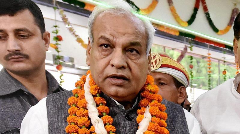 UP Khadi Minister Satyadev Pachauri (Photo: PTI)