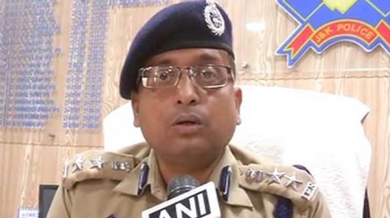 Senior Superintendent of Police J&K Police Sunil Gupta. (Photo: Twitter | ANI)