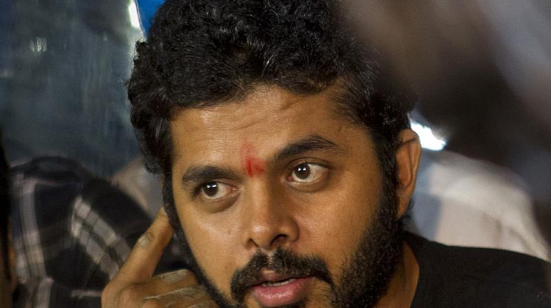 Sreesanth has been banned for life by the Indian cricket board for his alleged involvement in IPL spot-fixing in 2013, but had been acquitted by the Delhi Police for want of evidence. (Photo: AP)