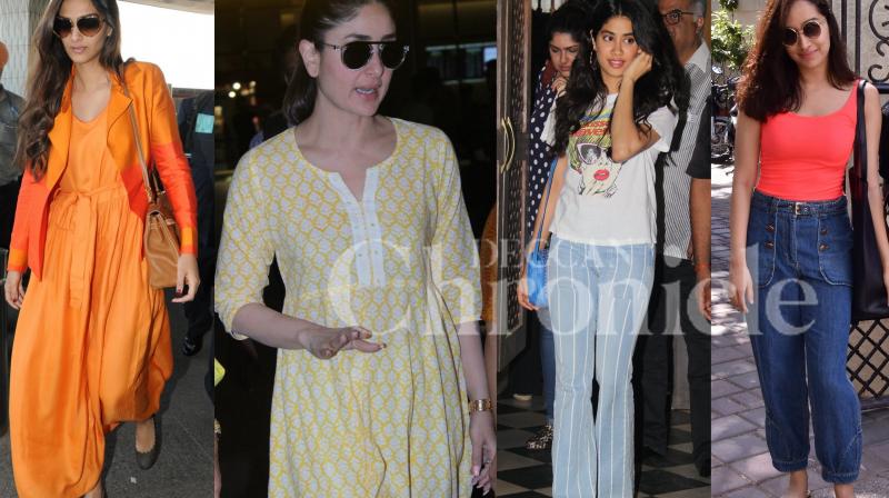 Snapped: Beauties Kareena, Sonam, Shraddha, Khushi step out in style