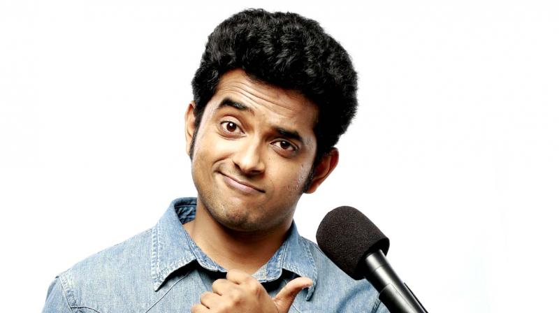 Stand-up comedian Naveen Richard