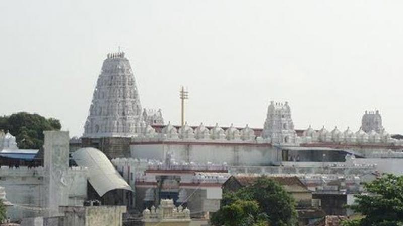Bhadrachalam temple in Telangana. (Photo: DC/File)