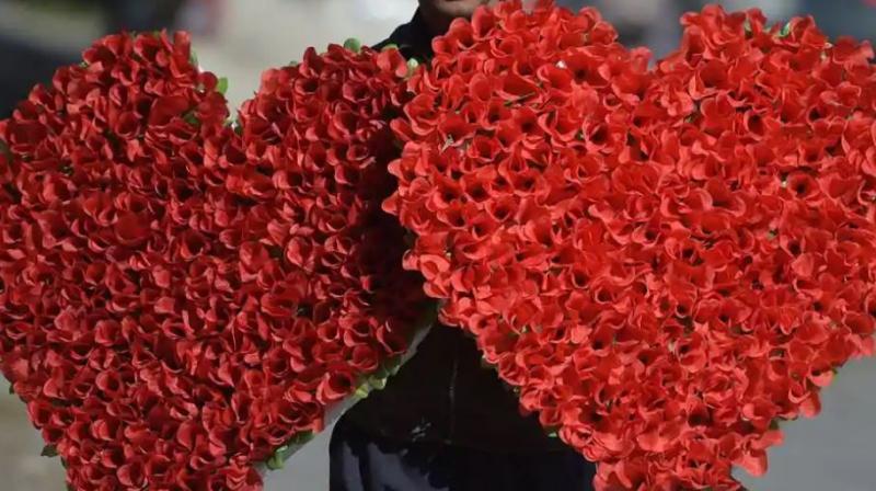 February 14 is celebrated as Valentines Day across the world. On the day, people express their love and affection with greetings and gifts. (Photo: AFP | Representational)