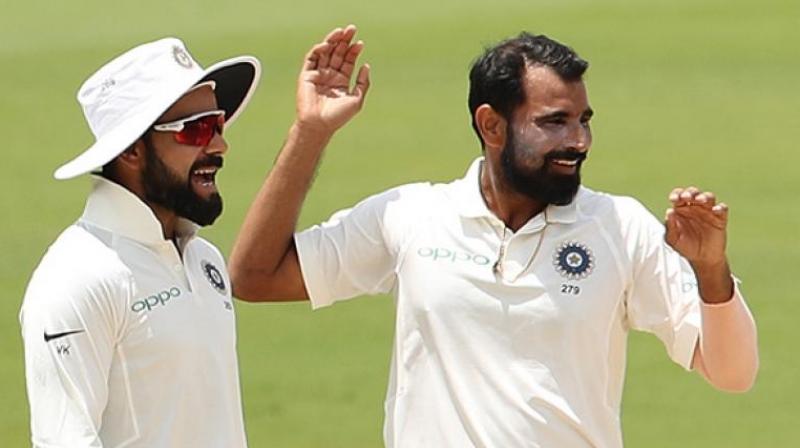 Shami was optimistic about Indias chances of performing well during the upcoming tour of England in July.(Photo: BCCI)