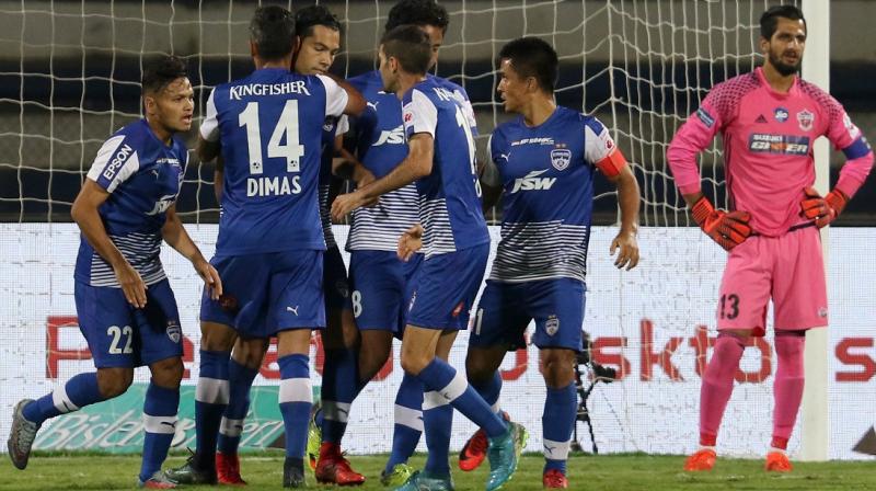The BFC go into the match with a slight advantage of having beaten Pune City comprehensively once, but the hosts can take comfort from the fact that when the two met in the return leg in the league phase the match ended in a stalemate. (Photo: ISL Media)