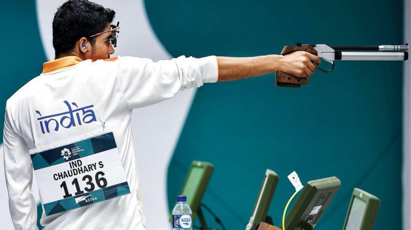 The Asian Games and Youth Olympics gold medallist ended the event with a total score of 245. (Photo: AFP)