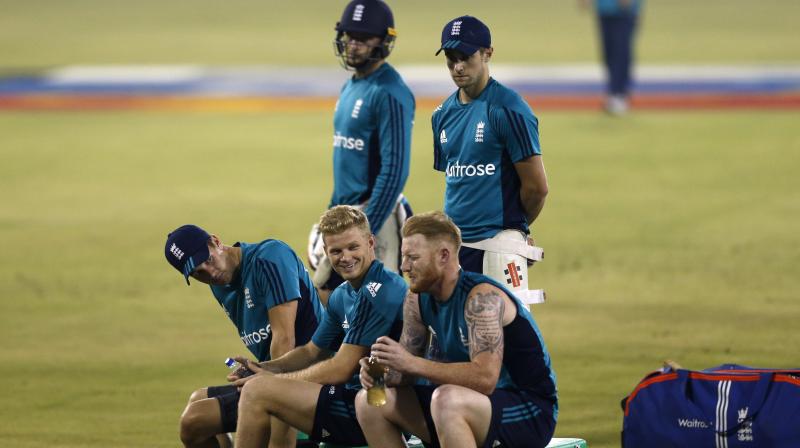 England side, facing a must-win situation to keep themselves afloat in the three-match series, had a full practice session. (Photo: AP)