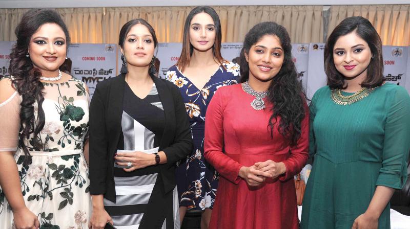 MMCH stars Meghana Raj, Samyuktha Hornad, Prathama, Nakshatra, the real life daughters of  Pramila Joshai, Sudha Belawadi, Vinaya Prakash, and Sumithra.