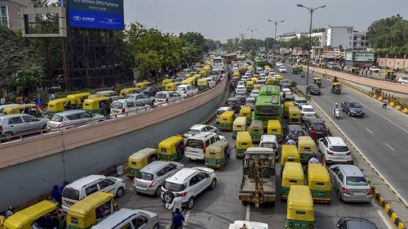 Traffic will not be allowed on lower Ring Road from ISBT Kashmere Gate towards Shanti Van and from IP flyover towards Rajghat. (Photo: PTI)