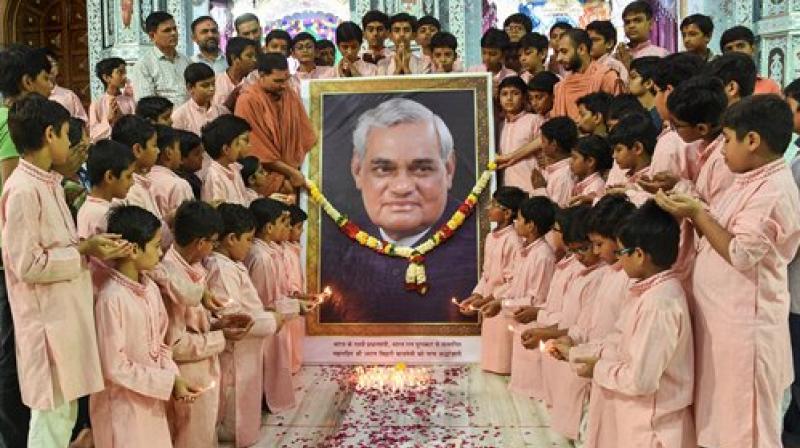 Former prime minister Atal Bihari Vajpayee died on Thursday, August 18. (Photo: PTI)