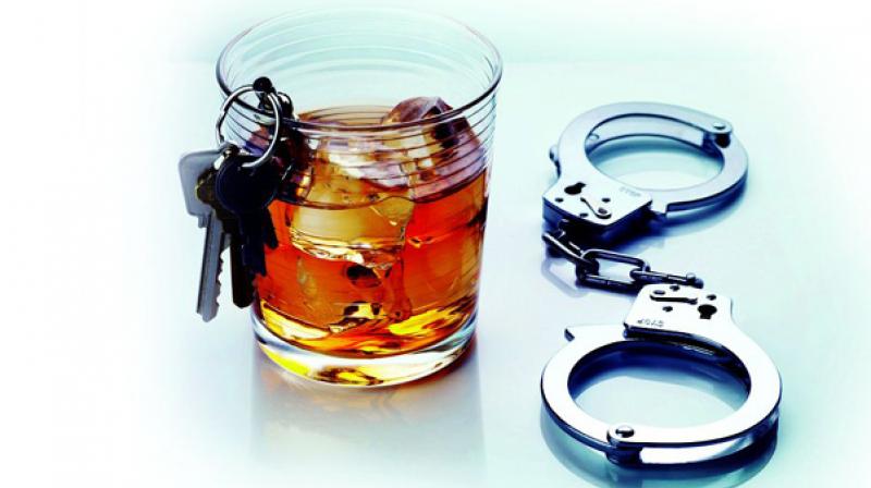 As many as 15 individuals were booked in a drunk and drive test conducted in three different places of Jubilee Hills. Officials seized five cars and 12 bikes from them and booked them under relevant sections. (Representational Image)
