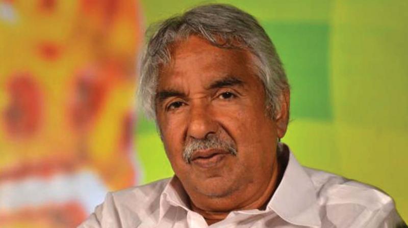 Former chief minister and senior Congress leader Oommen Chandy.