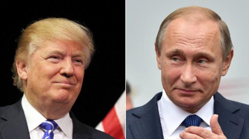 Russian President Vladimir Putin and US President-elect Donald Trump. (Photo: AFP)