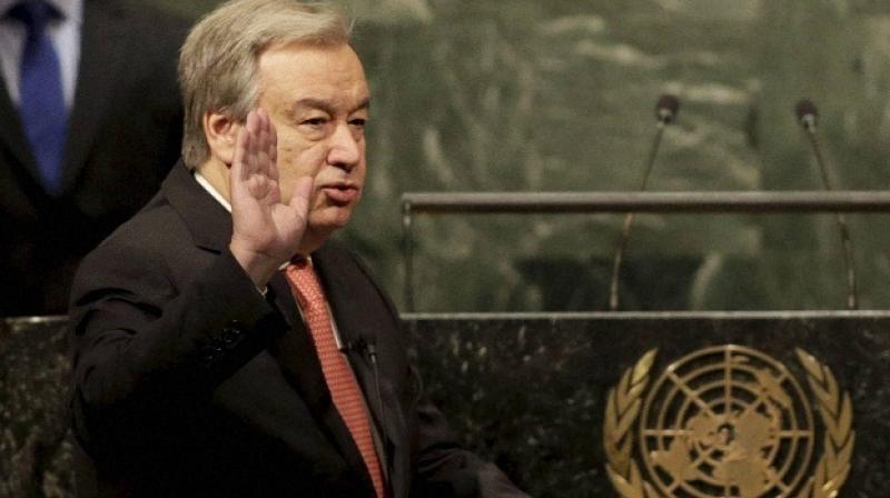 Welcoming an important step towards a nuclear-free world, UN Secretary-General Antonio Guterres said the treaty reflects growing awareness of the catastrophic humanitarian consequences of a nuclear war. (Photo: PTI)