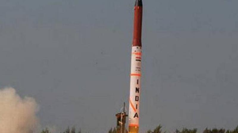 The missile is thrusted by liquid propulsion twin engines. It uses advanced inertial guidance system with manoeuvring trajectory to hit its target, officials said. (Photo: Representational Image)