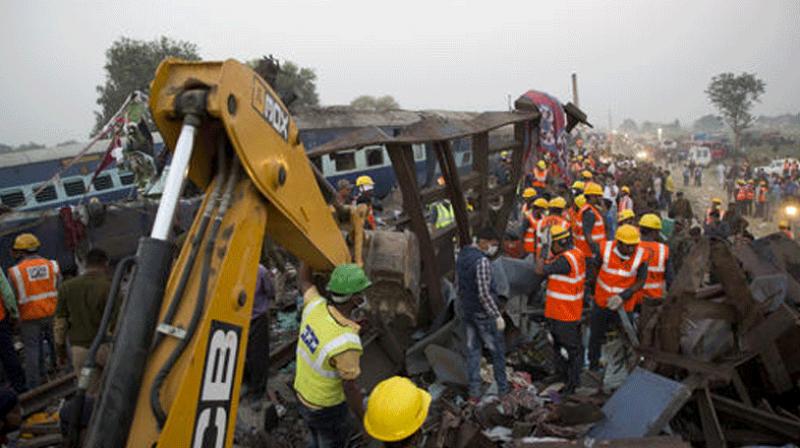 Union Railway Minister Suresh Prabhu has ordered a high level inquiry into the accident. (Photo: PTI)