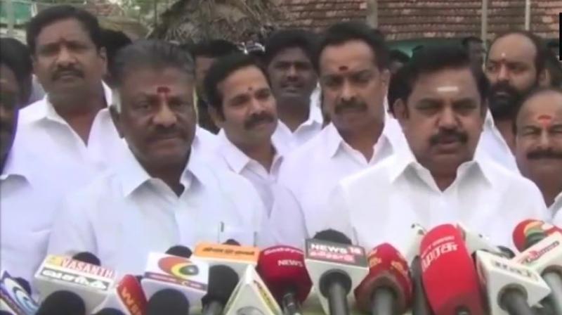 We have sought appointment with him (Modi). We expect that it could be given day after tomorrow (Thursday). The state government will certainly take steps to get central funds and submit details of the damage with proof, Palaniswami said. (Photo: ANI | Twitter)