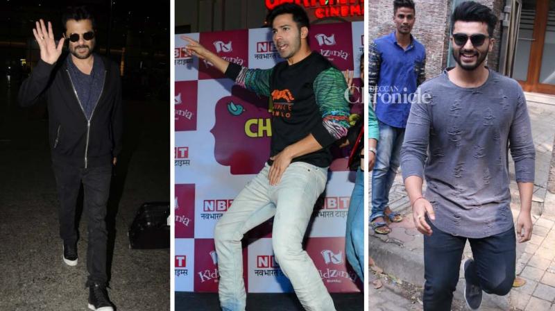 Varun, Arjun, Anil, Sridevi, other stars make a fashion statement