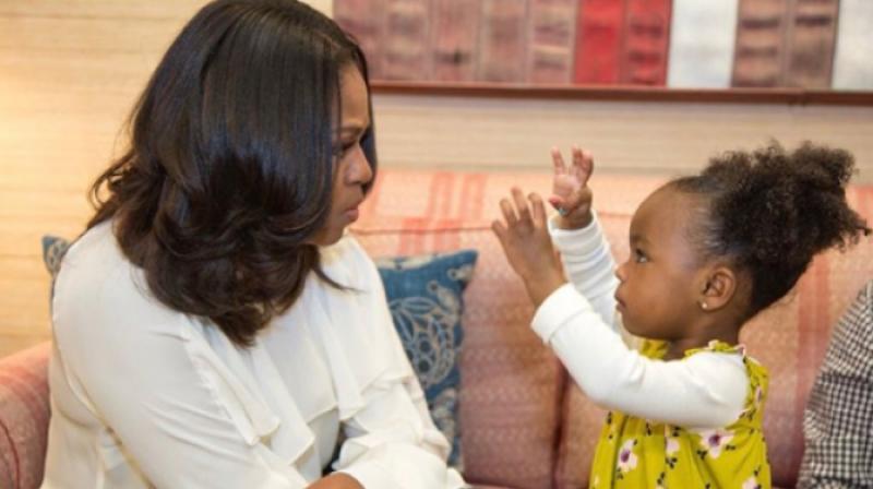 The post immediately went viral and when Michelle Obama heard of her little fan she decided she had to meet the little girl. (Photo: Instagram/MichelleObama)