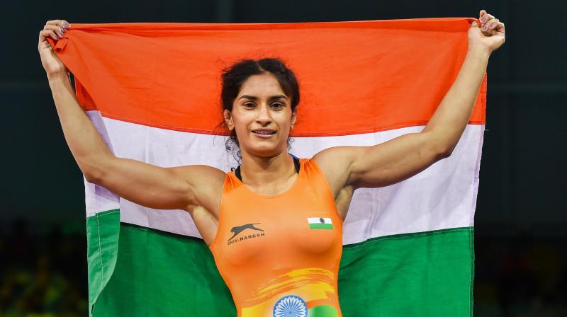 Vinesh has enjoyed a stellar season, claiming a second consecutive gold medal at the Commonwealth Games in April, as well as winning the Spanish Grand Prix last month. (Photo: PTI)