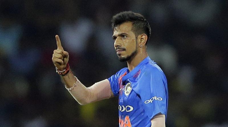 Reflecting on his chances of being picked up for the last two Tests of the ongoing series against England, the squad for which is yet to be announced, Chahal said that he is not thinking about the selection and is focused more on the matches he is playing at the moment. (Photo: AP)