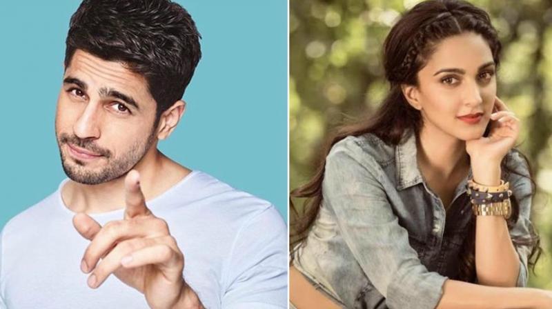 Sidharth Malhotra, Kiara Advani in a photoshoot.