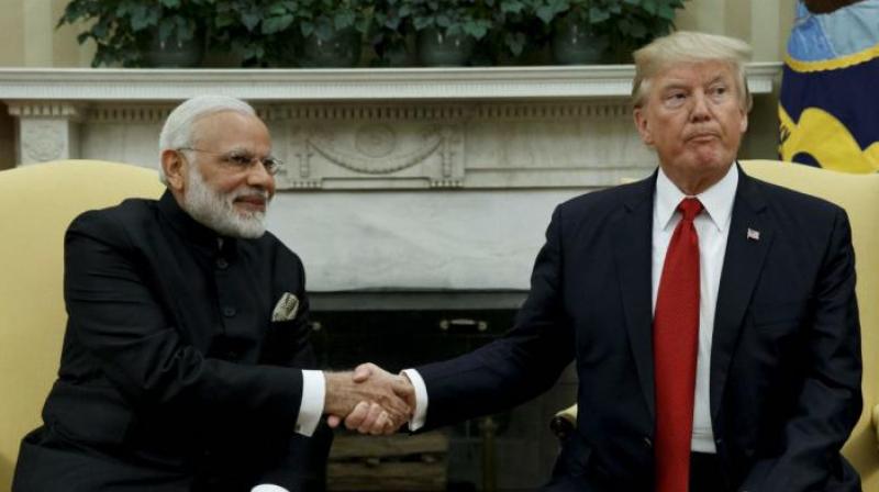 While bilateral defence trade figure of USD 15 billion is very compelling, but increasing this figure will hinge on not only how the two countries agree to sign foundational agreements, but also to come to an understanding on the contracts and all the other kinds of things that have to happen as a function of concluding some of these deals. (Photo: PTI)
