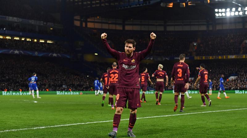 Champions League: Lionel Messi helps Barcelona earn crucial away goal vs Chelsea