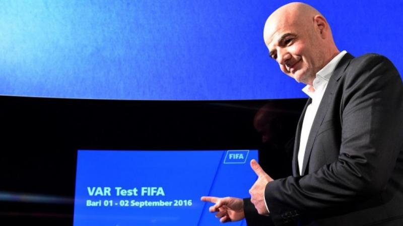 Infantino said VAR had been shown to reduce the number of refereeing mistakes in matches where it has been used. (Photo: AFP)