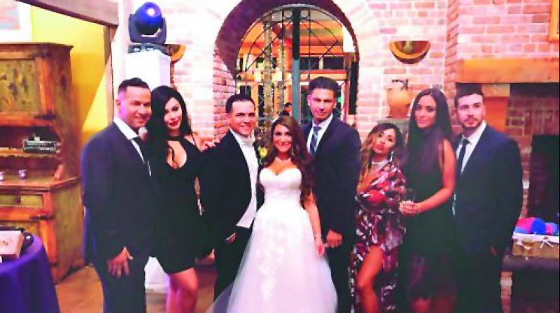 Nicole even shared a picture of the wedding on the social media and captioned it,  Crew back together for Deenas Wedding! I LOVE YOU MAMA MEATBALL!!! @deenanicolemtv (sic).
