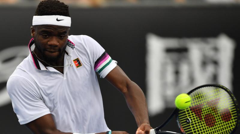 Frances Tiafoe: Now Im in the quarter-finals of a Slam. I cant believe it. (Photo: AFP)