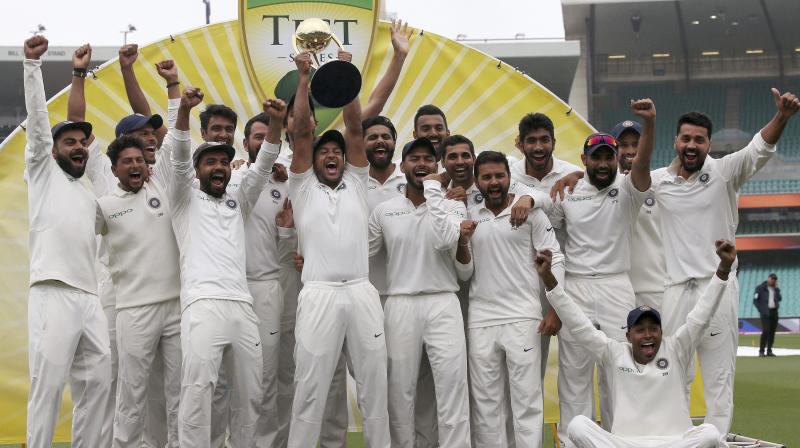 India stayed as the No 1 ranked Test team while Kohli was 25 points clear of second-ranked Kane Williamson.(Photo: PTI)