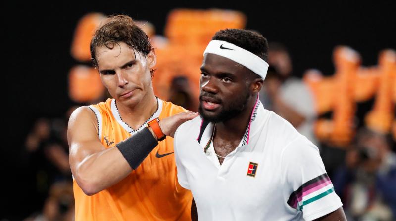 Nadal inched closer to winning an event he has only claimed once before when he trounced unseeded American Frances Tiafoe 6-3, 6-4, 6-2 in another ruthless display from a man who has not dropped a set so far. (Photo: AFP)