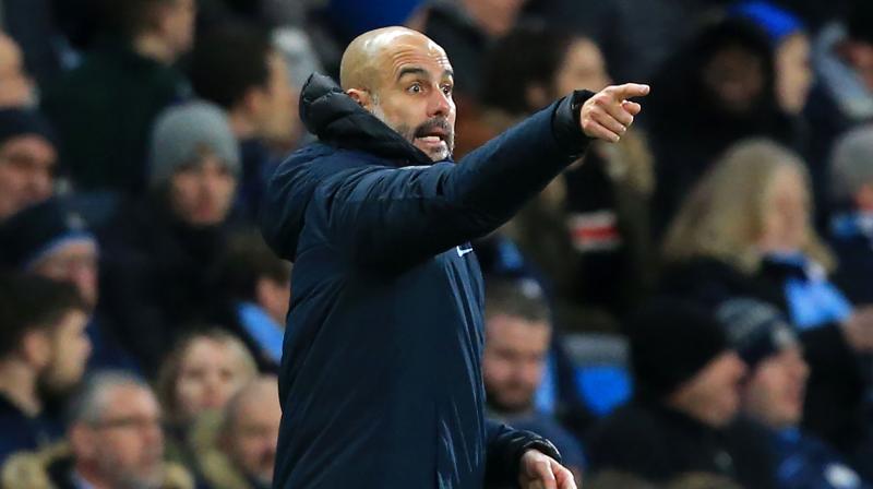 Earlier in the campaign, Guardiola encouraged the French World Cup winner to \forget a little bit the social media\ to concentrate on his football. (Photo: AFP)