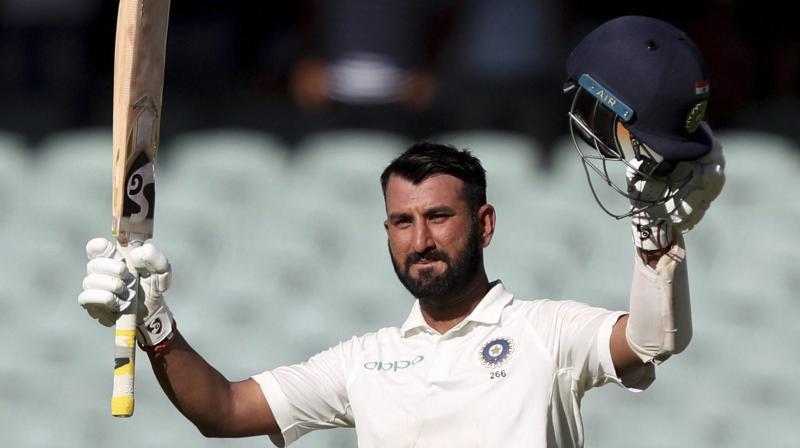 Pujara has been in supreme touch as he became Indias highest run-getter with three centuries in their maiden Test series victory in Australia. (Photo:)