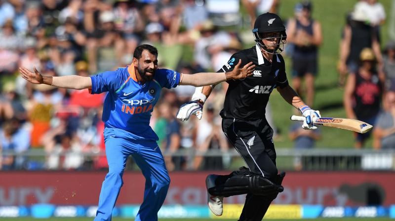 Following a brilliant run in the Tests and ODIs in Australia, he carried his form into the opening ODI in New Zealand, taking three wickets for 19 runs.(Photo: AFP)