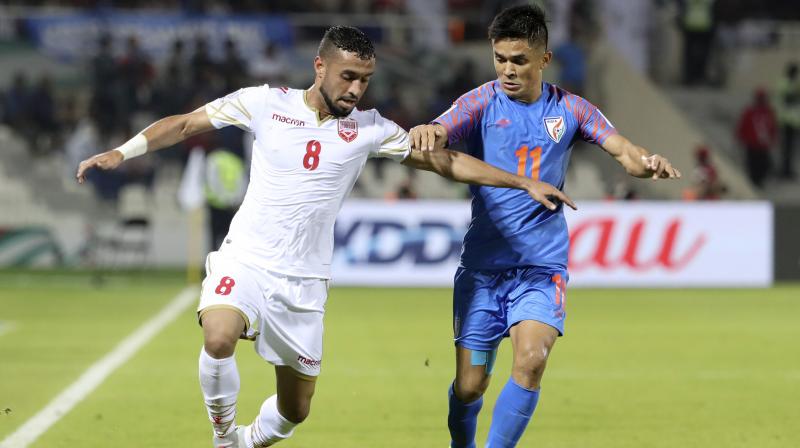 The former Liverpool and Barcelona midfielder called Chhetri a \special player\. (Photo: AFP)