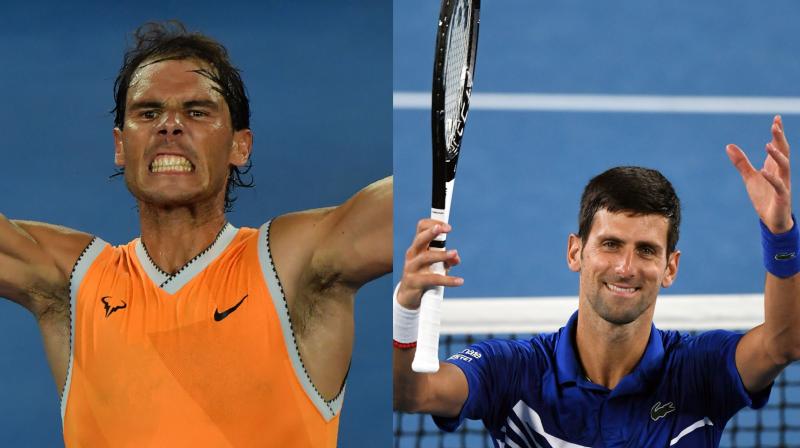The top two players in the world have 31 Grand Slam titles between them and each can claim another slice of history with a victory. (Photo: AFP)