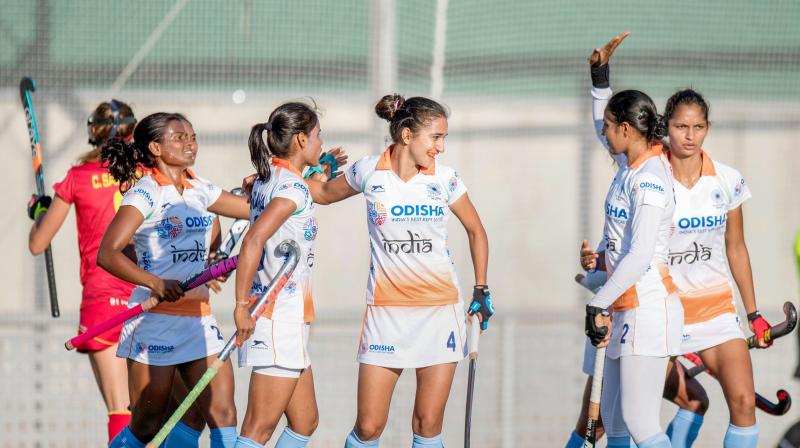 India used a strong attacking strategy to begin the first quarter on a positive note. (Photo: PTI)