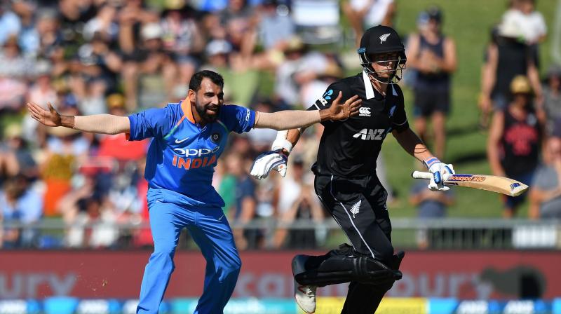 India will take on the Black Caps in the third ODI here on Monday. (Photo: AFP)