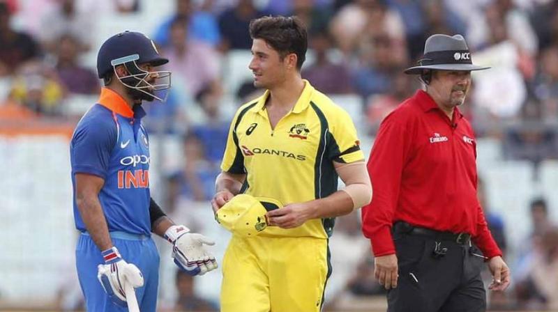 The Australia duo were involved in a heated argument with Virat Kohli while he was batting at the crease.  (Photo: BCCI)