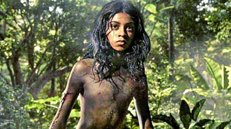 Rohan Chand as Mowgli in the Andy Serkis directorial.