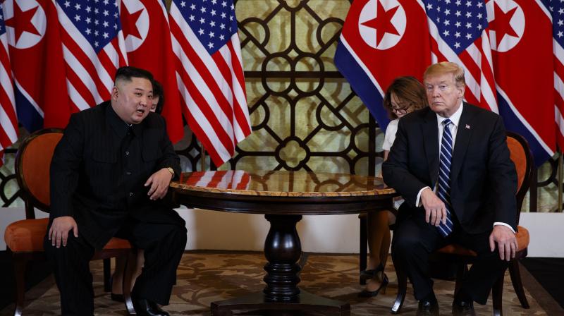 The two men who once traded personal insults and threats of destruction are holding their second meeting in eight months, with analysts warning it needs to produce more concrete progress than their initial historic get-together in Singapore. (Photo: AP)